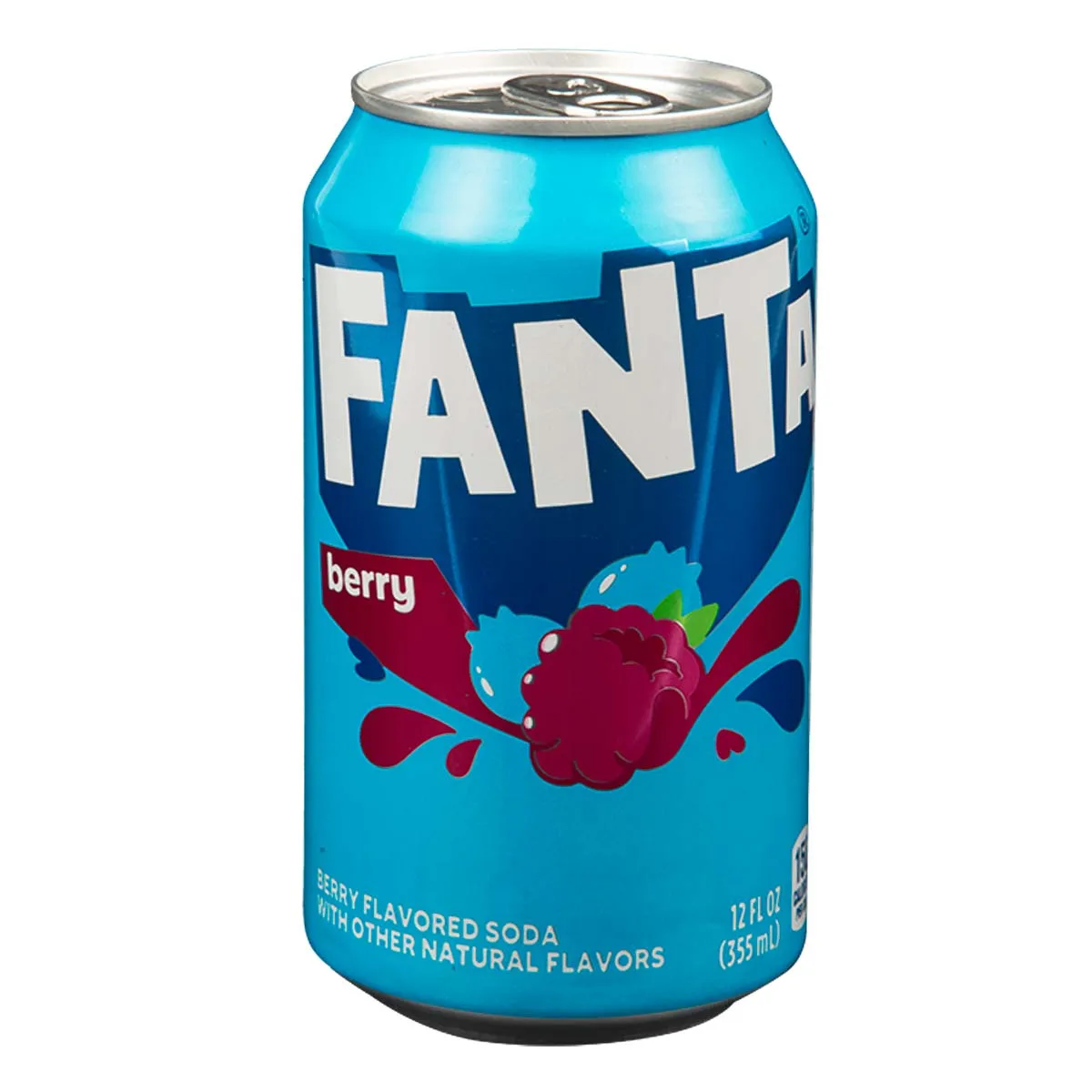 BEVER FANTA 355 ML BERRY CAN