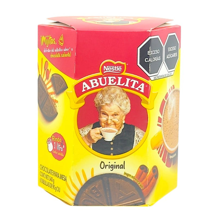 CHOCO ABUELITA 6 x 90 GR BARRA
