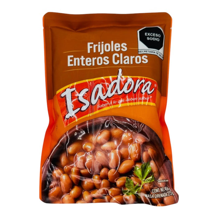 FRIJO ISADORA 454 GR FRIJOLES CLAROS ENTEROS BOLSA