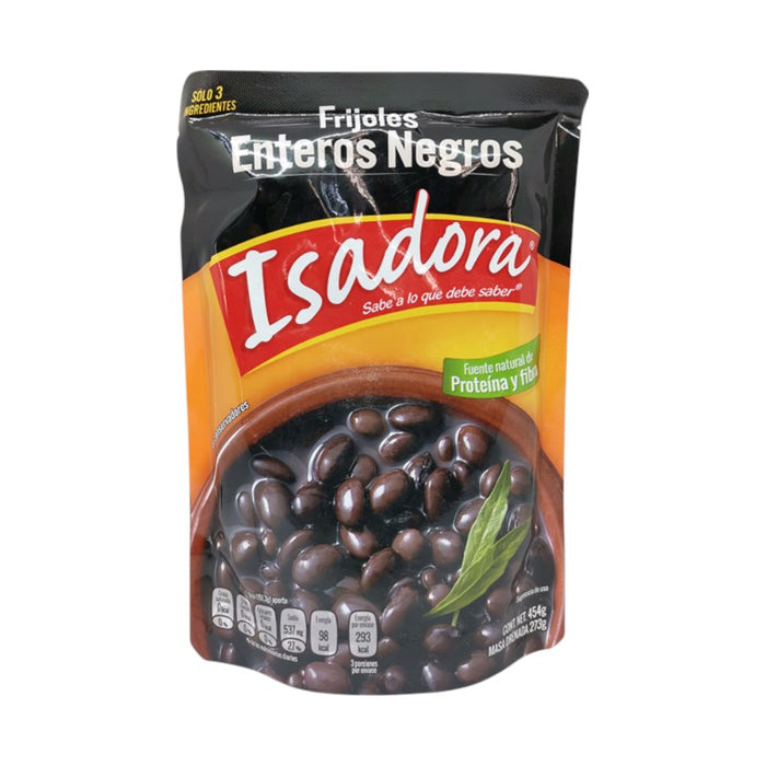 FRIJO ISADORA 454 GR FRIJOLES NEGROS ENTEROS BOLSA