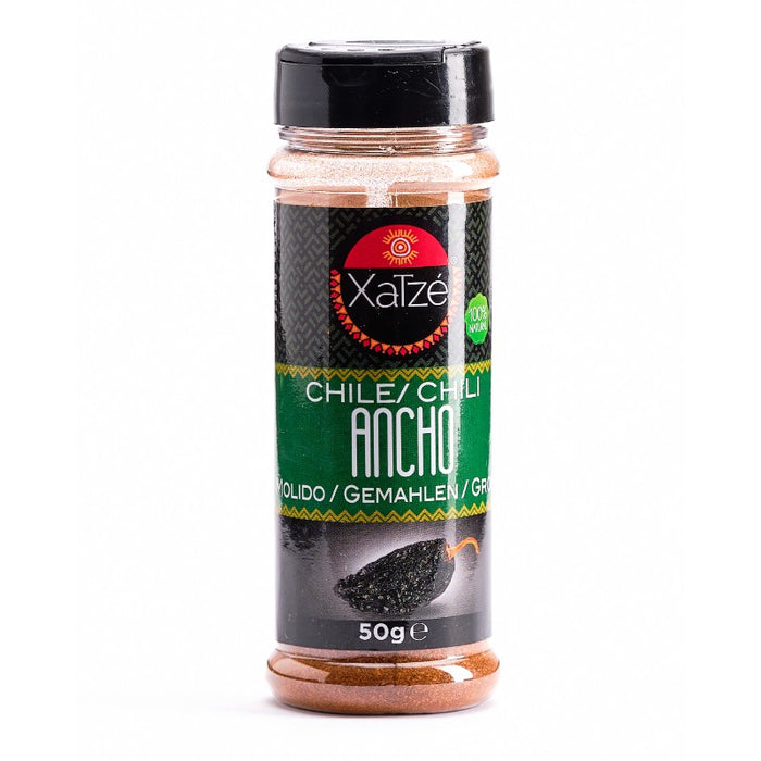 POWD XATZE 50 GR CHILE ANCHO MOLIDO