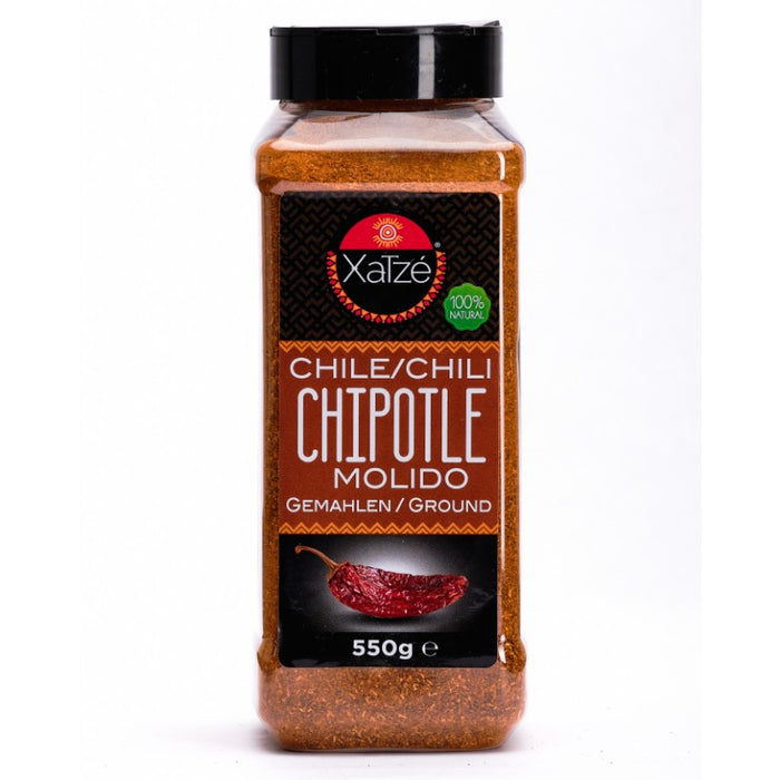 Xatze Chile Chipotle Molido 550 g