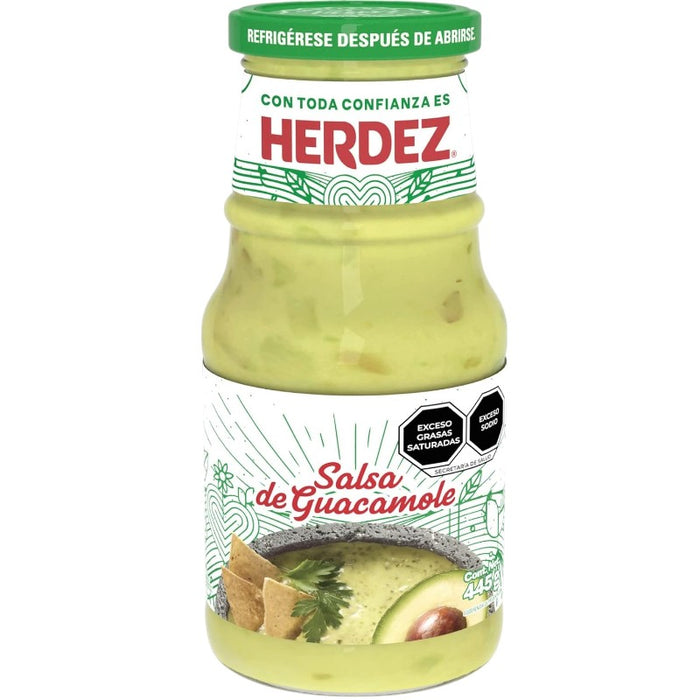SALSA HERDEZ 445 GR SALSA GUACAMOLE VASO