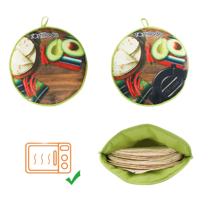 CALENTADOR DE TORTILLAS DE TELA (TELA)