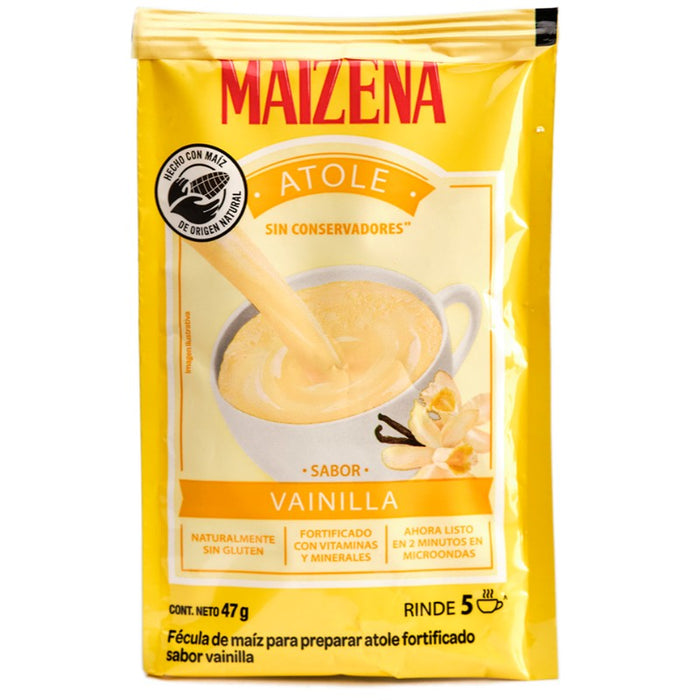 Atole Maizena Vanilla 24 x 47g