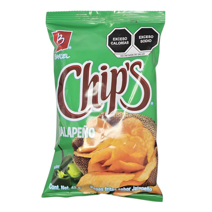 SNACK CHIPS 42 GR JALAPEÑO