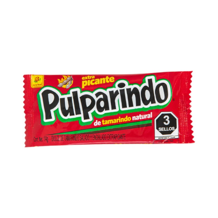 CARAMELO DE LA ROSA 20 x 14 GR PULPARINDO XTRA-PICANTE