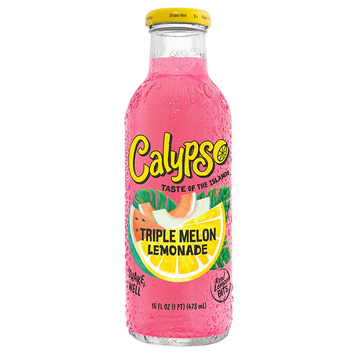 BEBIDA CALYPSO ALEMANIA 473 ML LIMONADA TRIPLE MELÓN (PFAND)