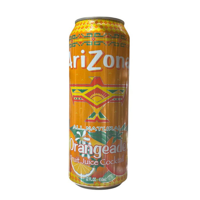 Lata de naranjada Bever Arizona de 650 ml (edición estadounidense)