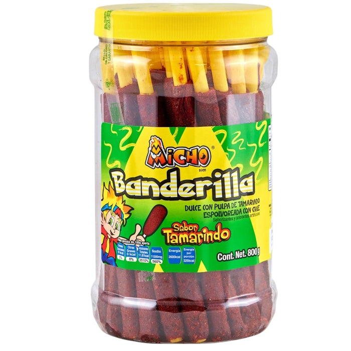 CARAMELO MICHO 40 x 20 GR BANDERILLA TAMARINDO ENCHILADO