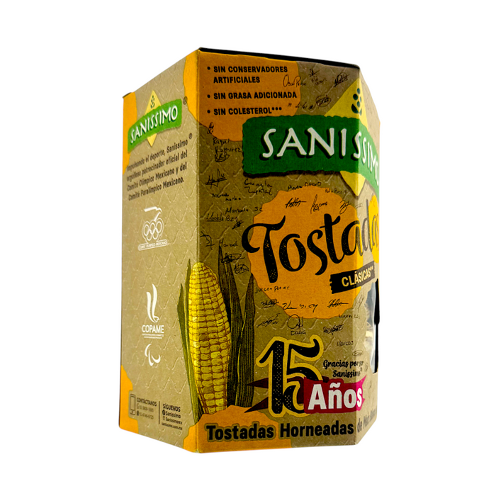 TOSTA SANISSIMO 216 GR TOSTADA DESHIDRATADA