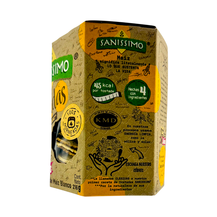 TOSTA SANISSIMO 216 GR TOSTADA DESHIDRATADA