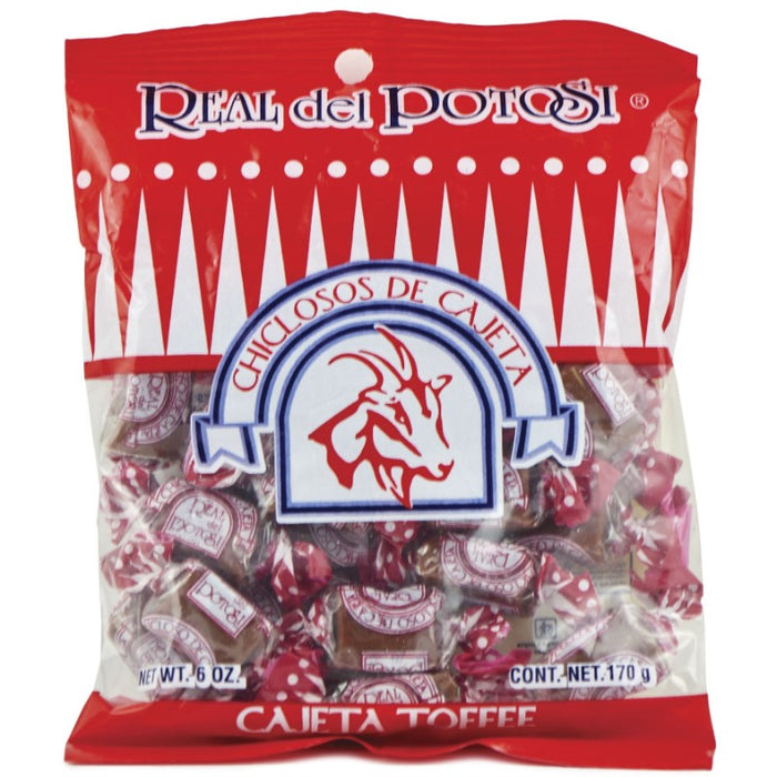 CARAMELO REAL DEL POTOSI 170 GR CHICLOSO CAJETA