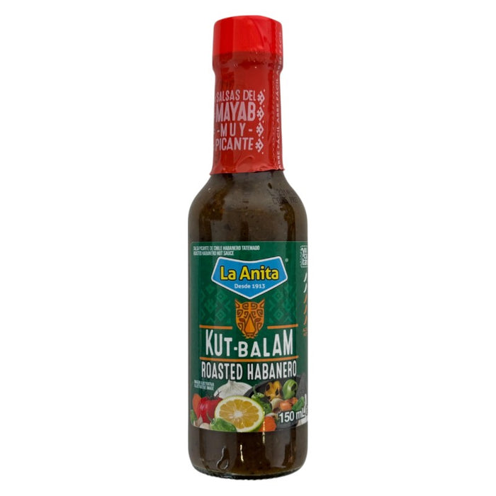 SALPIC LA ANITA 150 ML HABANERA TATEMADA VERDE KUT BALAM (ASADO)
