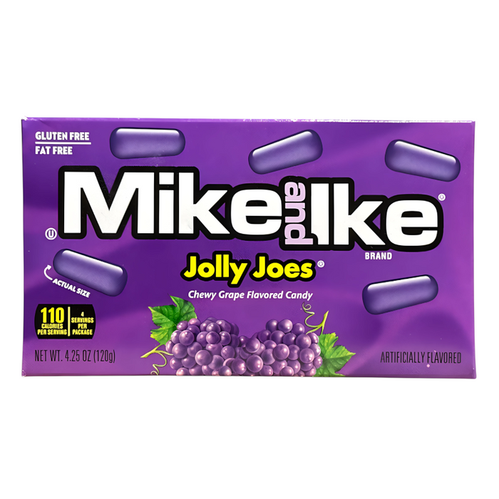 CARAMELOS MIKE & IKE 120 GR CAJA DE TEATRO JOLLY JOES