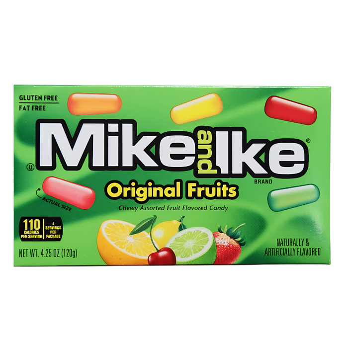 CARAMELOS MIKE & IKE 120 GR CAJA DE TEATRO ORIGINAL