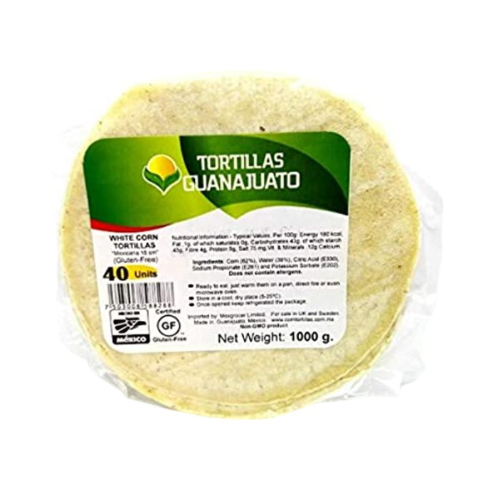 TORTI MAÍZ GUANAJUATO 1 KG 15 CM MAÍZ BLANCO MEXICANA