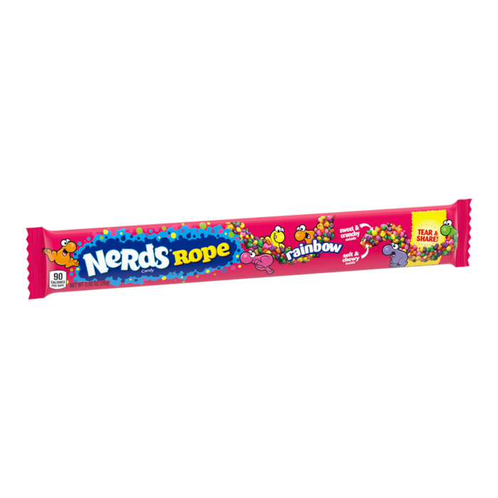 CANDY NERDS 24 x 26 GR FRUITS ROPE