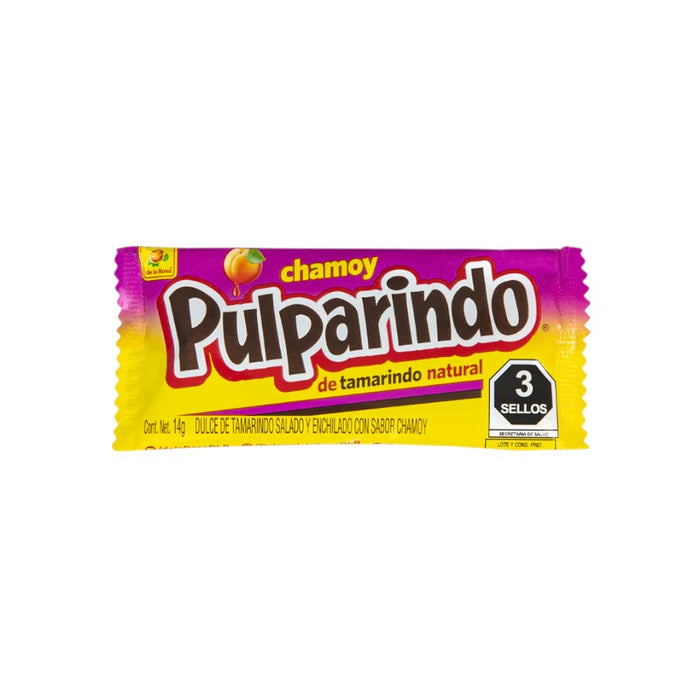 CARAMELO DE LA ROSA 20 x 14 GR PULPARINDO CHAMOY