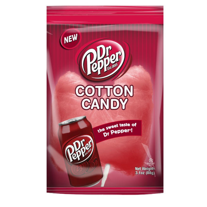CARAMELOS DR PEPPER 88 GR ALGODÓN DE AZÚCAR