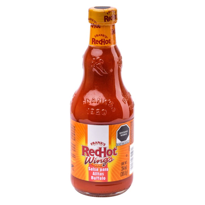 SALPIC FRANKS RED HOT 354 ML SALSA ORIGINAL (EDICIÓN MÉXICO)