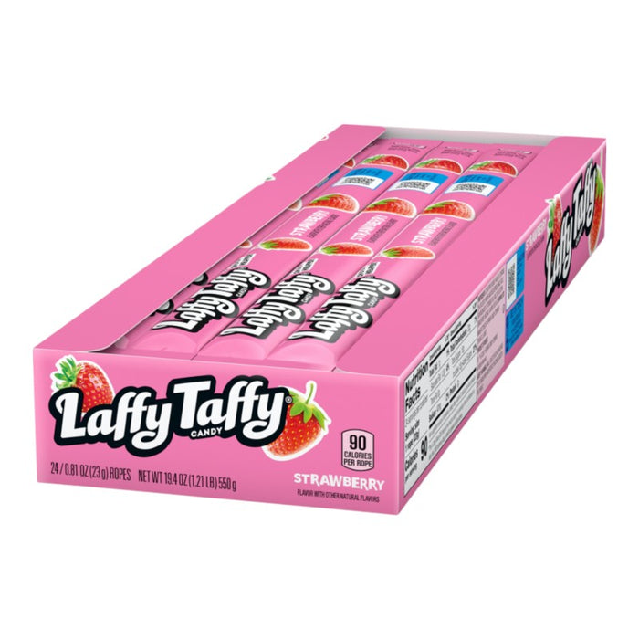 CARAMELOS LAFFY TAFFY 24 x 23 GR CUERDA FRESA