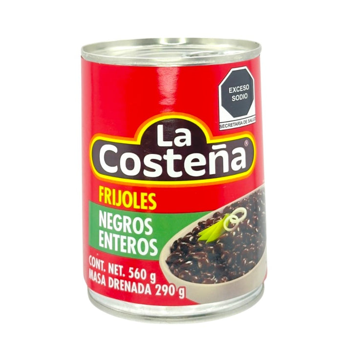 Costeña Negros Enteros 560 g