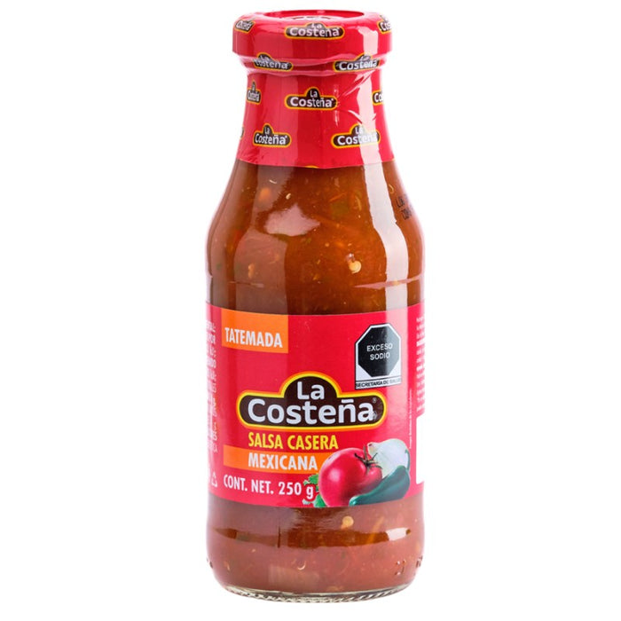 SALSA COSTENA 250 GR SALSA CASERA MEXICANA VASO