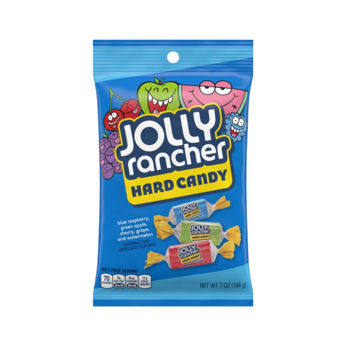 CARAMELOS JOLLY RANCHER 198 GR CARAMELOS DUROS ORIGINALES (12 UN)
