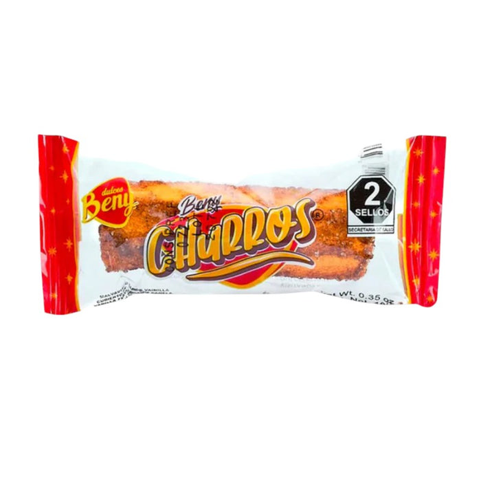 CANDY BENY 30 x 10 GR CHURROS DE MALVAVISCO
