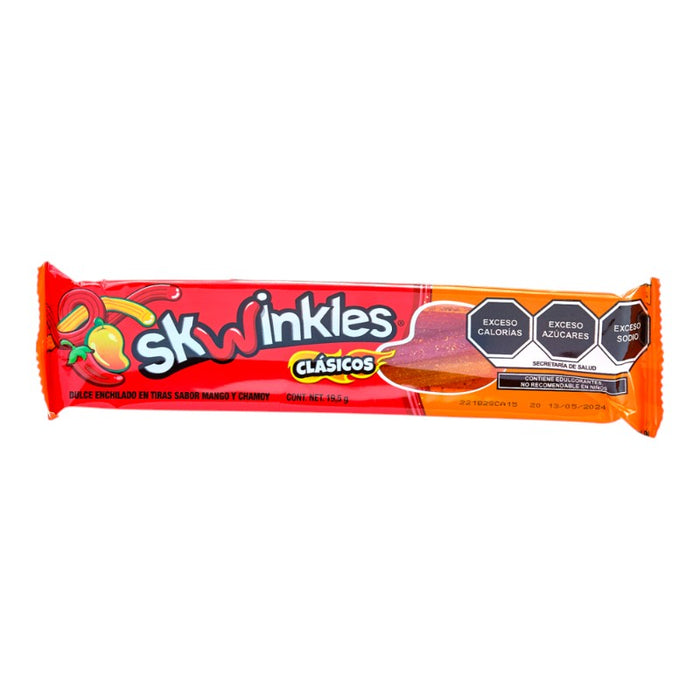 Skwinkles Clasicos Chamoy y Mango 12 x 19.5 g