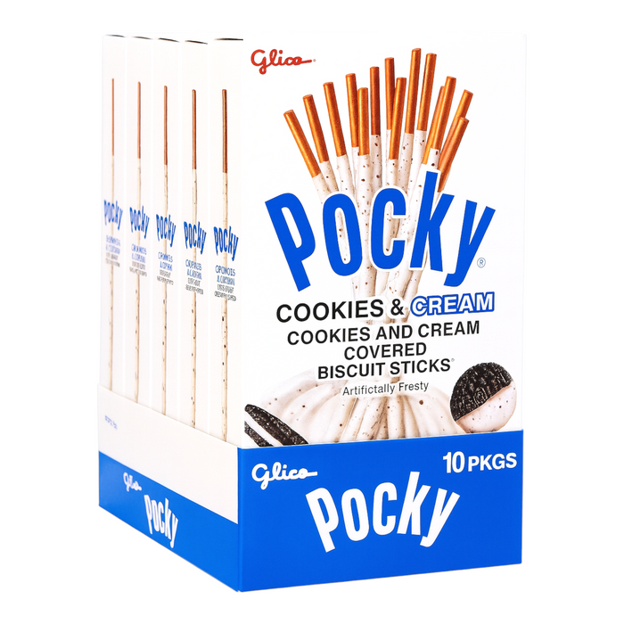 XPROD POCKY 10 x 40 GR COOKIES & CREAM