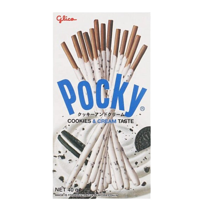 PASTR POCKY 10 x 40 GR GALLETAS Y CREMA