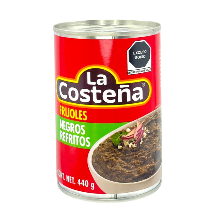 Costeña Negros Refritos 440 g