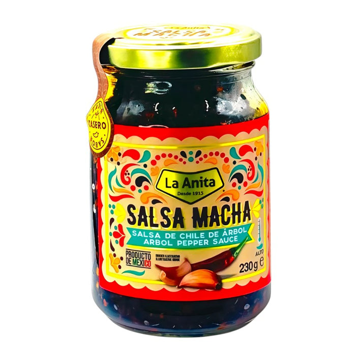 SALSA LA ANITA 230 GR MACHA CHILE DE ARBOL