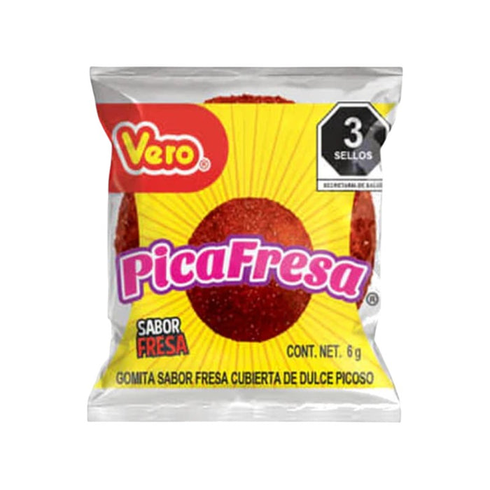 CARAMELO VERO 100 x 6 GR PIKA FRESA