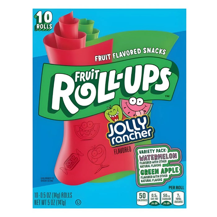 ROLLITOS DE FRUTA DE CARAMELO 10 x 14 GR JOLLY RANCHER