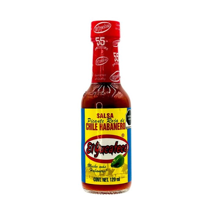 Yucateco Habanera Roja 24 x 120 ml
