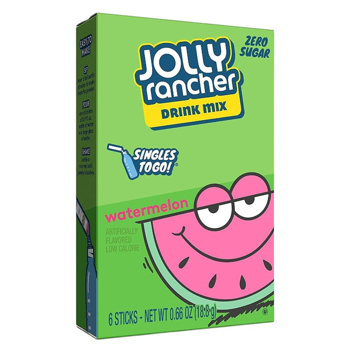 PWDDK JOLLY RANCHER 6 x 3,13 GR SANDÍAS INDIVIDUALES