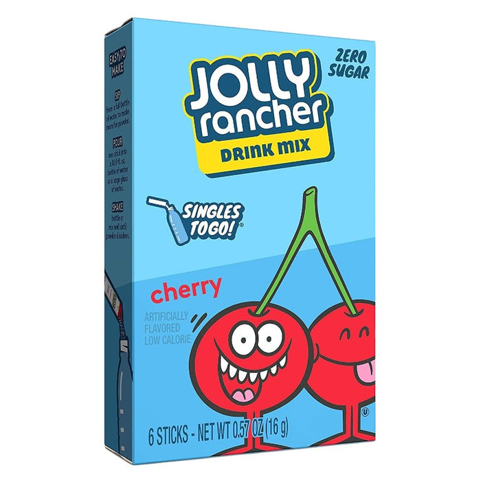 PWDDK JOLLY RANCHER 6 x 2.5 GR CEREZA INDIVIDUAL