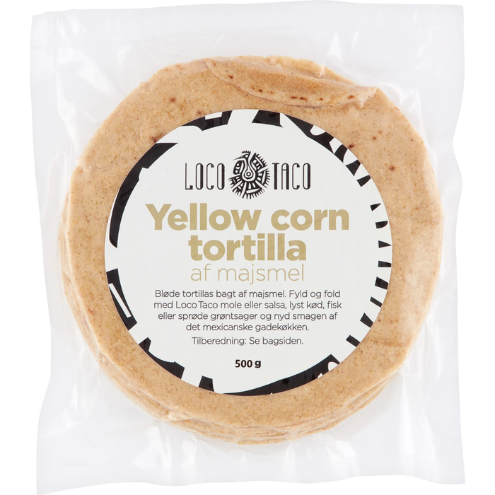TORTI LOCO TACO 500 GR 12 CM AMARILLAS MEXWRAPS