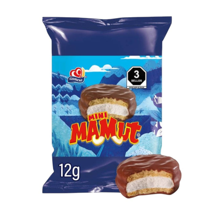 COOKI GAMESA 28 x 12 GR MINI MAMUT
