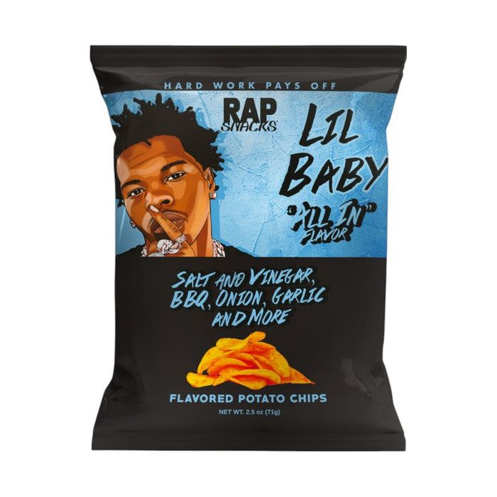 SNACK RAP SNACKS 71 GR LIL BABY TODO EN PAPAS FRITAS (12 UN)