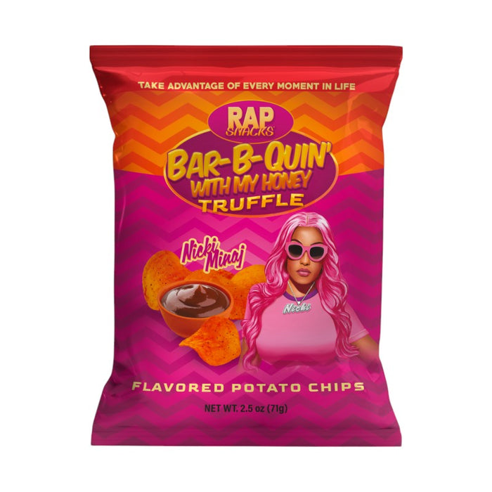 SNACK RAP SNACKS 71 GR NICKI MINAJ BARBIE-QUE MIEL TRUFA CHIPS (12 UN)