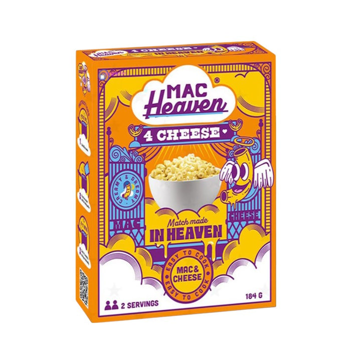 PDISH MAC HEAVEN 184 GR MAC Y QUESO CUATRO QUESOS