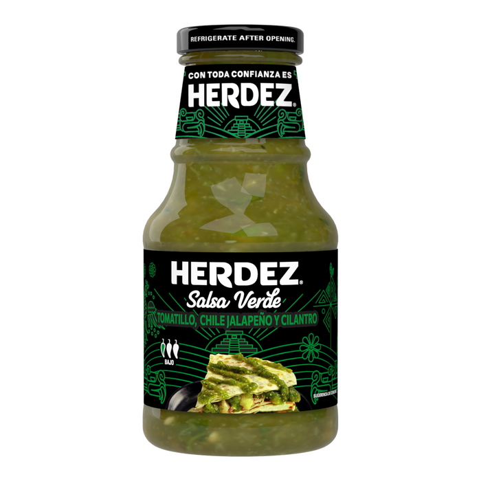XPROD HERDEZ 240 GR SALSA VERDE MILD GLASS