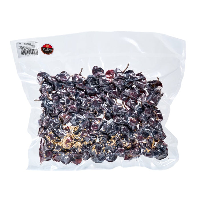 CHILE XATZE 500 GR SECO GRANEL CASCABEL VACIO