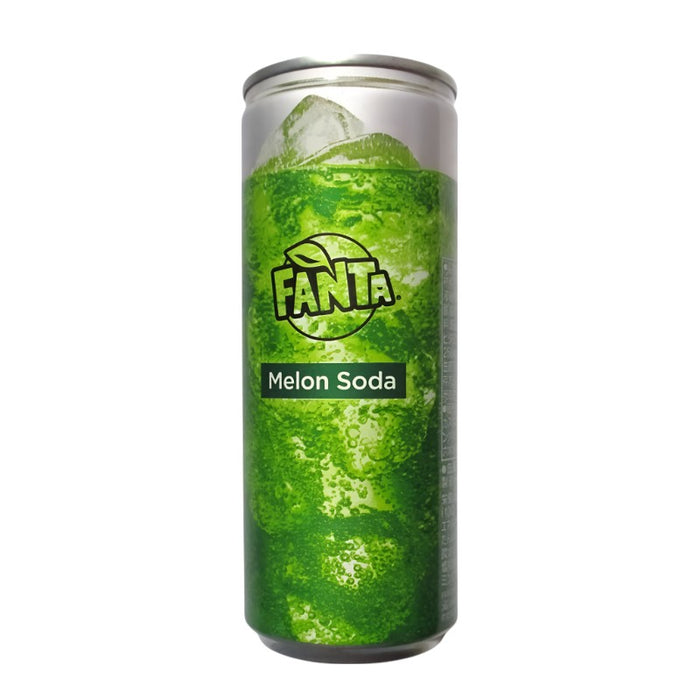BEBIDA FANTA 250 ML HORECA LATA DE REFRESCO DE MELÓN ASIÁTICO