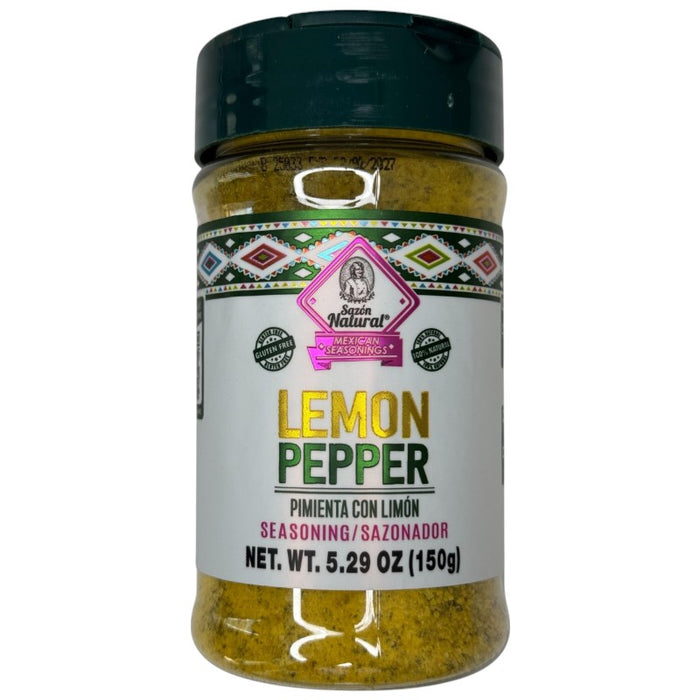 SAZÓN NATURAL 150 GR PIMIENTA LIMON