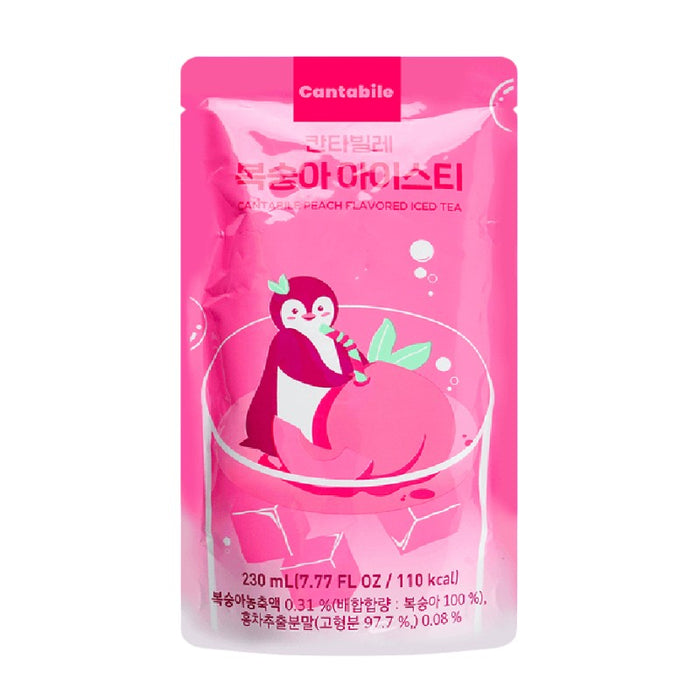 BEBIDA CANTABILE 10 x 230 ML MELOCOTÓN ADE ASIATICO